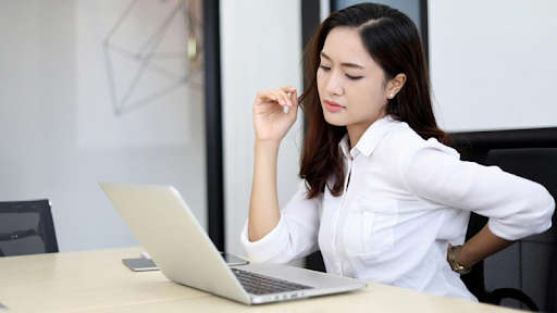 Người ít vận động, làm việc tại chỗ