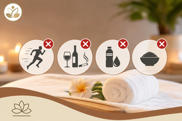 Những sai lầm tai hại khác cần tránh sau khi đi massage về
